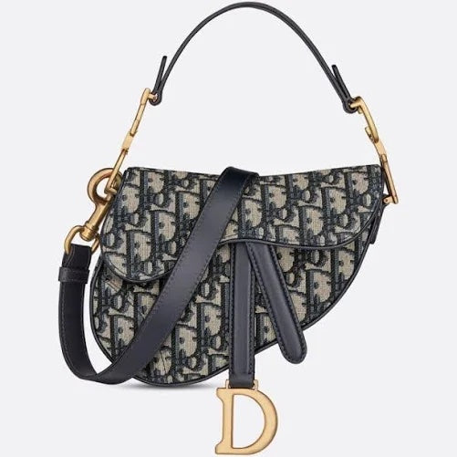 Dior Mini Saddle Bag with Strap